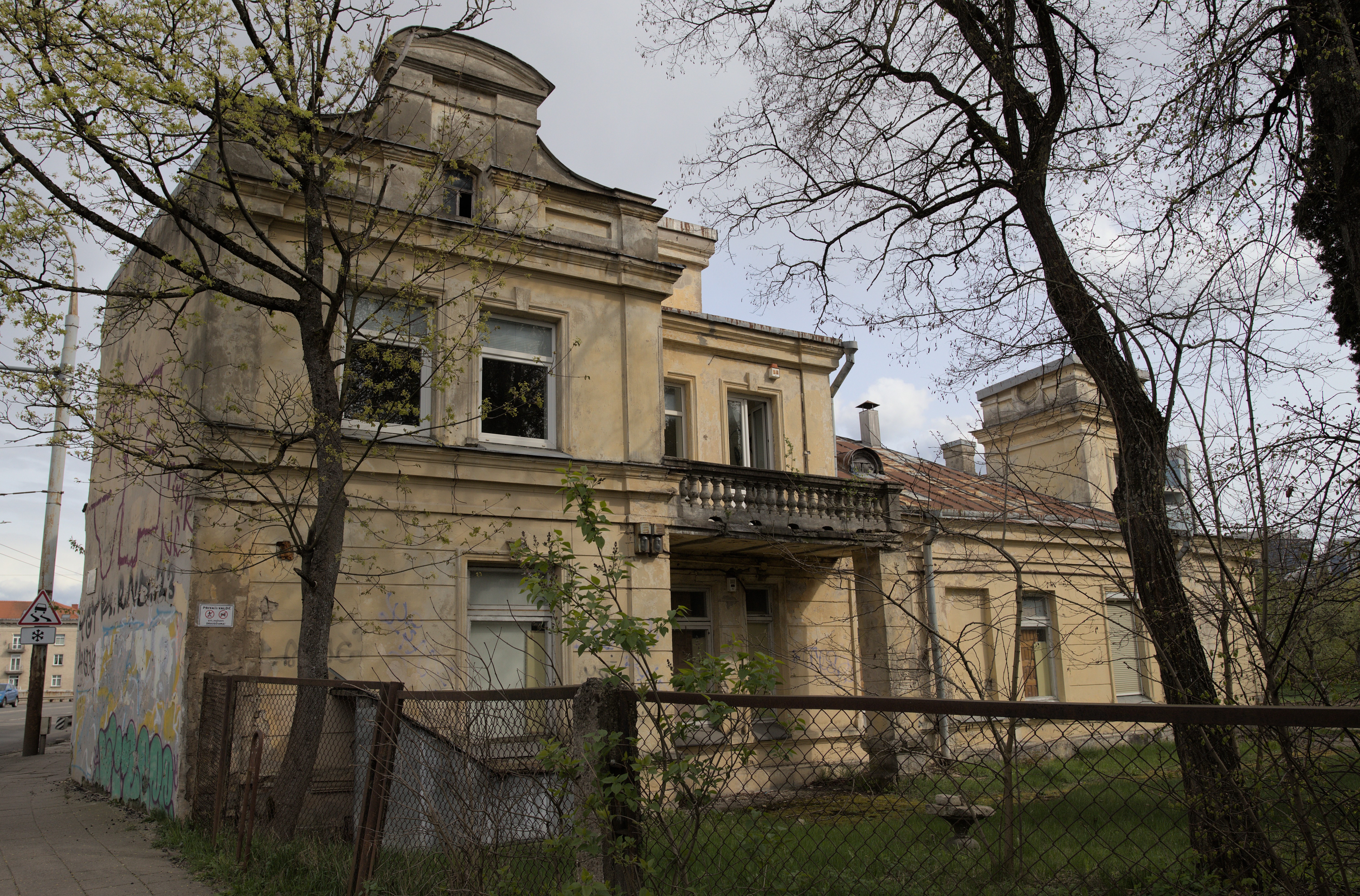 Pierwsza siedziba Rozgłośni Wileńskiej Polskiego Radia