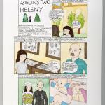 Michał Szymaniak, „Dzieciństwo Heleny” (fragment pracy)