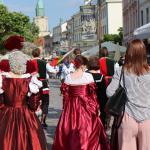 Renesansowy korowód ulicami Lublina wraz z pokazem Historycznej Żonglerki Flagami Sbandieratori Belriguardo